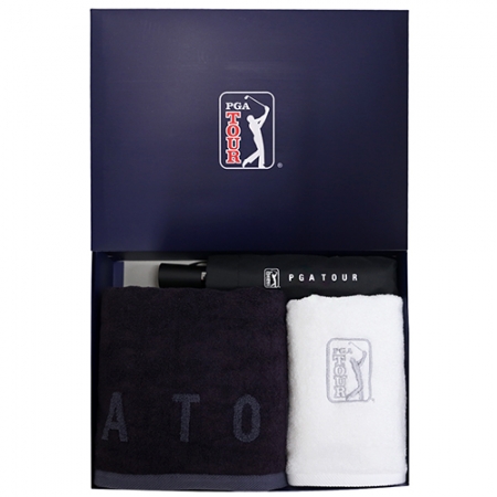 PGA 3단 완전자동 리플렉티브 우산 + 바스 + 190g 호텔타올 1P세트 (소) #2