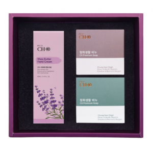 청호 시어버터 핸드크림, 아로마 비누 2구 세트