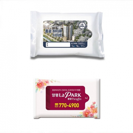 드림 흰색 물티슈 5매 #2