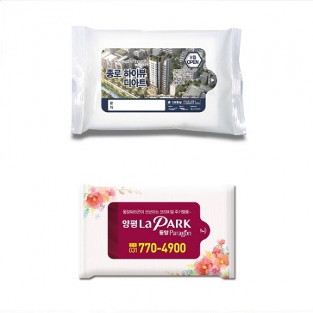 드림 흰색 물티슈 15매 #2