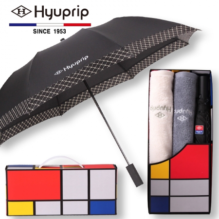 협립 2단 커넥션보다 우산 1P+ 코마 호텔타올 2P세트 #2