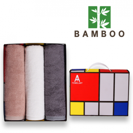 뱀부 170 세면 타올 3P세트 #2