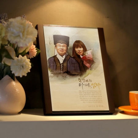 부모님 포토 상패 감사패 공로패 재직퇴직기념패 #5