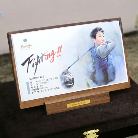 골프패 싱글이글 홀인원 기념패 상패 사이클버디 #3