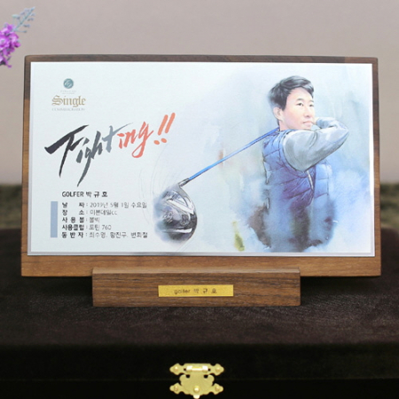골프패 싱글이글 홀인원 기념패 상패 사이클버디 #2