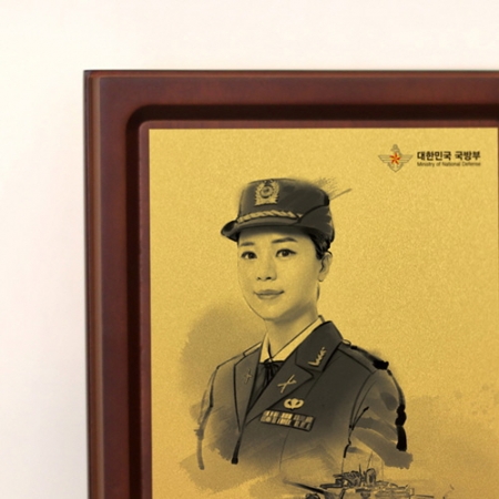 골드 인물화감사패 표창패 재직퇴직패 기념패 #5