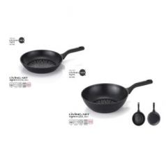 리빙아트 인덕션 후라이팬 2종