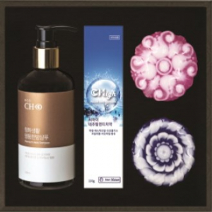 청화 한방 샴푸, 씨하이덴티 치약, 아로마 비누 2구 세트