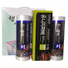 유니 롤백 2p+유니 지퍼백 1p세트