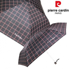 피에르가르뎅 3단 슬림 심플 체크 우산