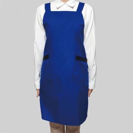 라인앞치마, 검정앞치마, 파랑앞치마 (힙싸게앞치마) #4