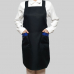 작은이미지: 라인앞치마, 검정앞치마, 파랑앞치마 (힙싸게앞치마) #3