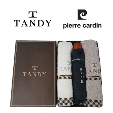 탠디 클래식 세면타올 + 피에르가르뎅 엣지 3단 수동우산 28번 세트 #2