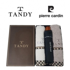 탠디 클래식 세면타올 + 피에르가르뎅 엣지 3단 수동우산 28번 세트