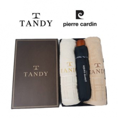 탠디 윈도우 세면타올 + 피에르가르뎅 엣지 3단우산 25번 세트