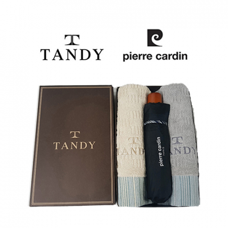 탠디 바토드 세면타올 + 피에르가르뎅 엣지 3단 수동우산 22번 세트 #2