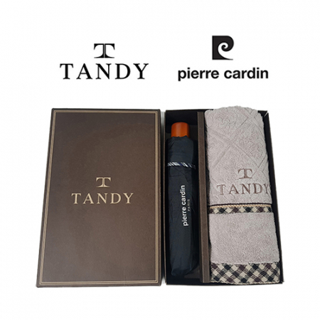 탠디 클래식 세면타올+피에르가르뎅 엣지 3단 우산 8번 세트 #2