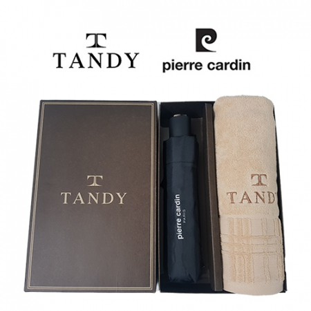 탠디 윈도우 세면 타올+피에르가르뎅 무지 3단 수동 우산 6번 세트- 베이직 #2