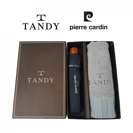 탠디 바코드 세면 타올+피에르가르뎅 엣지 3단 수동 우산 2번 세트 #2