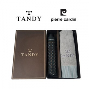 탠디 바코드 세면 타올+피에르가르뎅 댄디 3단 수동 우산 1번 세트