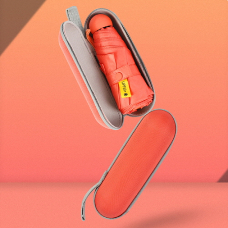 에코라이프 럭셔리 UV차단 5단 미니 암막 포켓 우산 CAH714 #2