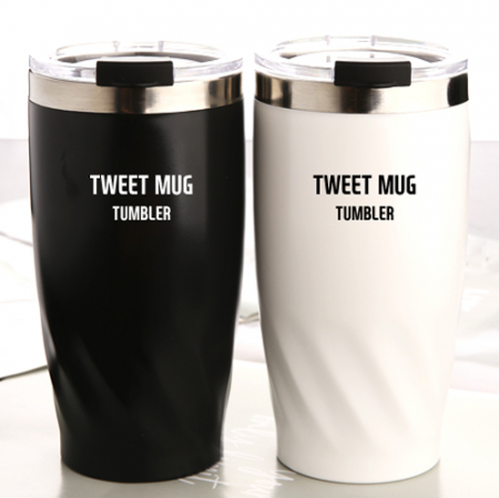 트윗 머그 이중 스텐 텀블러 420ml // 풀컬러 인쇄 #2