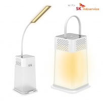 액센 SK104 무드램프 스탠드 블루투수 스피커