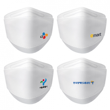 대형 마스크 로고 인쇄js- hg94w [전사 인쇄] #2