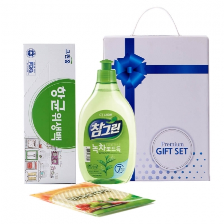 참그린녹차 항균위생백 수세미(3종) #2