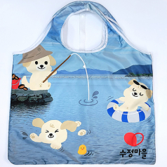 장바구니 전면 인쇄 국산 대형