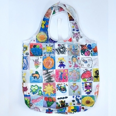 장바구니 전면 인쇄 국산 중형 밑면