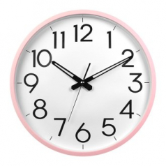 국대 심플 파스텔 벽시계 337