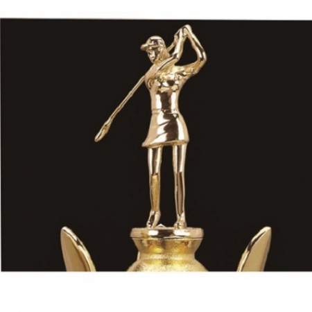 조각가 작품 콜렉션 2 - 골드 금속크리스탈 골프트로피 #5
