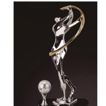 크롬 투톤 골프트로피 2 #3