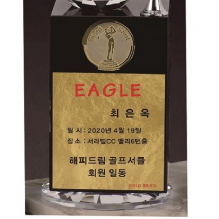 주석 크리스탈 골프트로피 6 #4