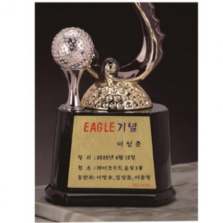 금속 크리스탈 독수리 골프트로피 2 #4