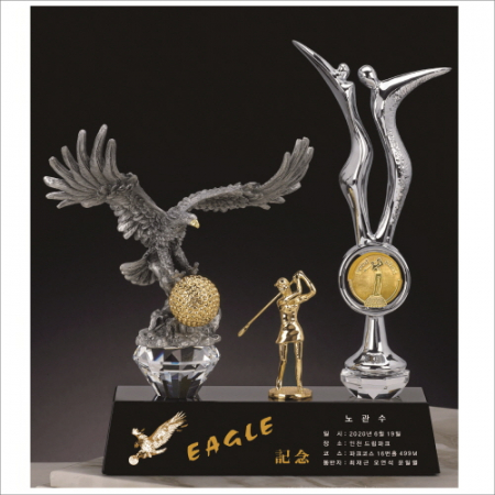 주석 크리스탈 골프트로피 2 #2