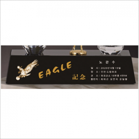 주석 크리스탈 골프트로피 2 #6