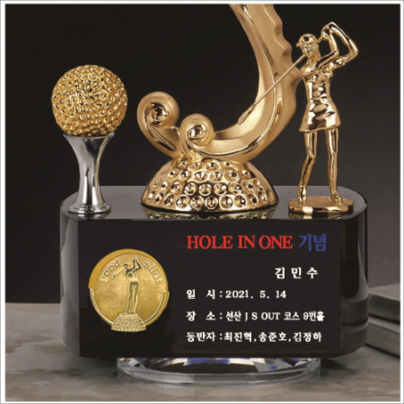 금속 크리스탈 독수리 골프트로피 1 #5