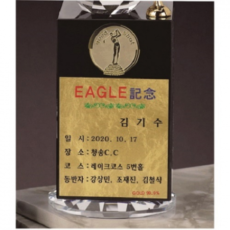 주석 크리스탈 독수리 골프트로피 4 #4