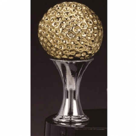 조각가 작품 콜렉션 17 - 실버 금속크리스탈 골프트로피 #6