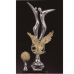 작은이미지: 조각가 작품 콜렉션 17 - 실버 금속크리스탈 골프트로피 #3