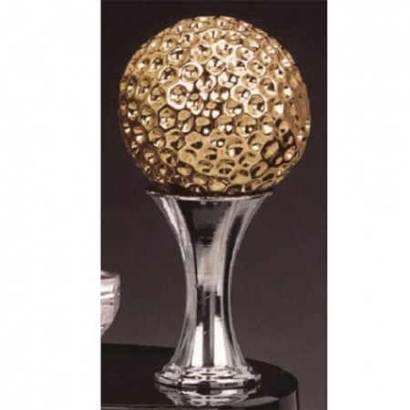 조각가 작품 콜렉션 9 - 브론즈 금속크리스탈 골프트로피 #5