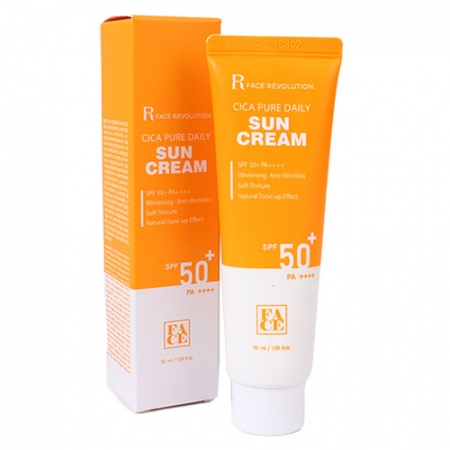 페이스레볼루션 시카 퓨어 데일리 선크림 50ml SPF50+ PA++++ #2