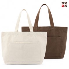 프론트 포켓에코백