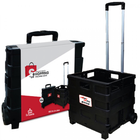 접는 쇼핑카트 (중), 바퀴가방, 시장가방, 시장바구니, 장바구니- 고급 #2