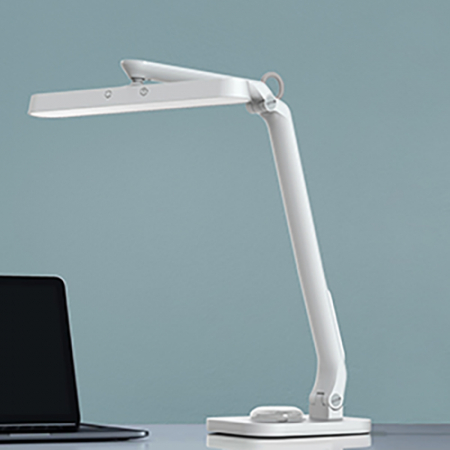 후아즘 ST- 2021 리모컨 접이식 LED 스탠드 화이트 #2