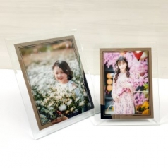 크리스탈 유리 액자A4 // 국산