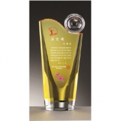 투톤 크리스탈 상패