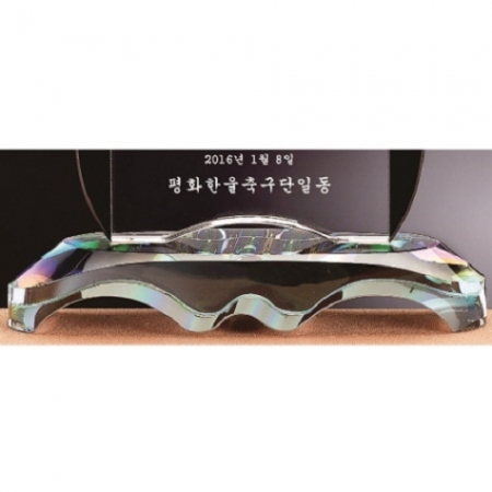 화이트 블랙 투톤 크리스탈 상패 #5